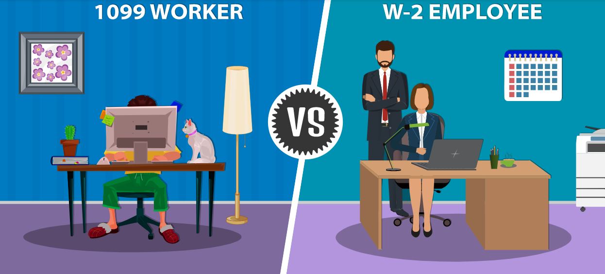 1099 vs W2 Employee